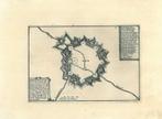 Stadsplattegrond van Ath, Antiek en Kunst, Kunst | Etsen en Gravures