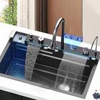 Gouden Keukenspoelbak met Waterval en Digitaal Display, Verzenden, Nieuw