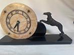 Pendule - Art Deco Marmer, Messing - 1930-1940, Antiek en Kunst