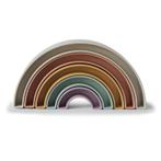 Mushie - Stapelspeelgoed - Regenboog - tropical, Nieuw