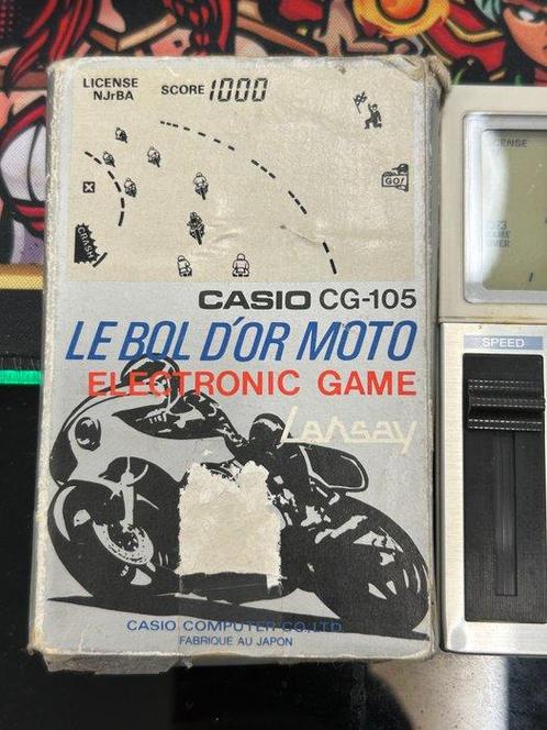Casio - Electronic Game Casio CG-105 - Le Bol dOr Moto -, Spelcomputers en Games, Spelcomputers | Overige Accessoires
