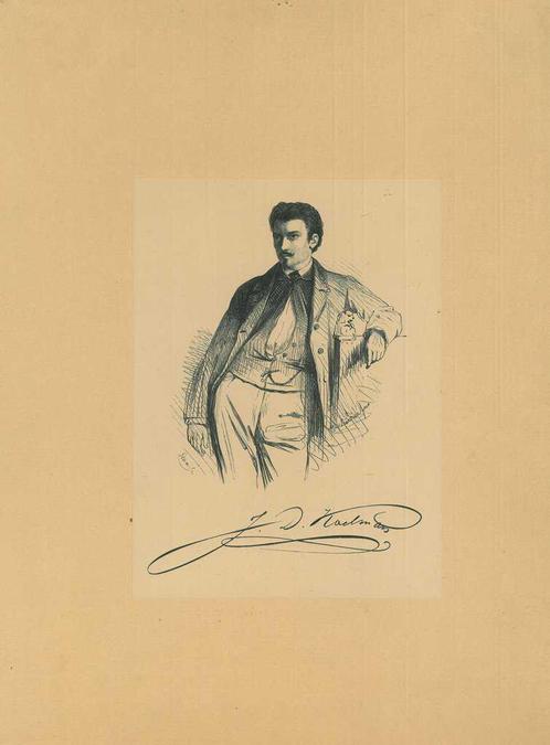 Portrait of Johan Daniel Koelman, Antiek en Kunst, Kunst | Etsen en Gravures