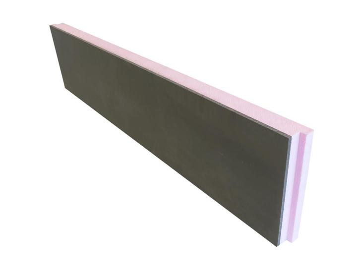XPS kantplank sponning 1250x300x50mm+8mm antraciet, Doe-het-zelf en Verbouw, Isolatie en Afdichting, Ophalen of Verzenden