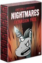 Unstable Unicorns - Nightmares Expansion Pack | Unstable, Hobby en Vrije tijd, Gezelschapsspellen | Kaartspellen, Verzenden, Nieuw