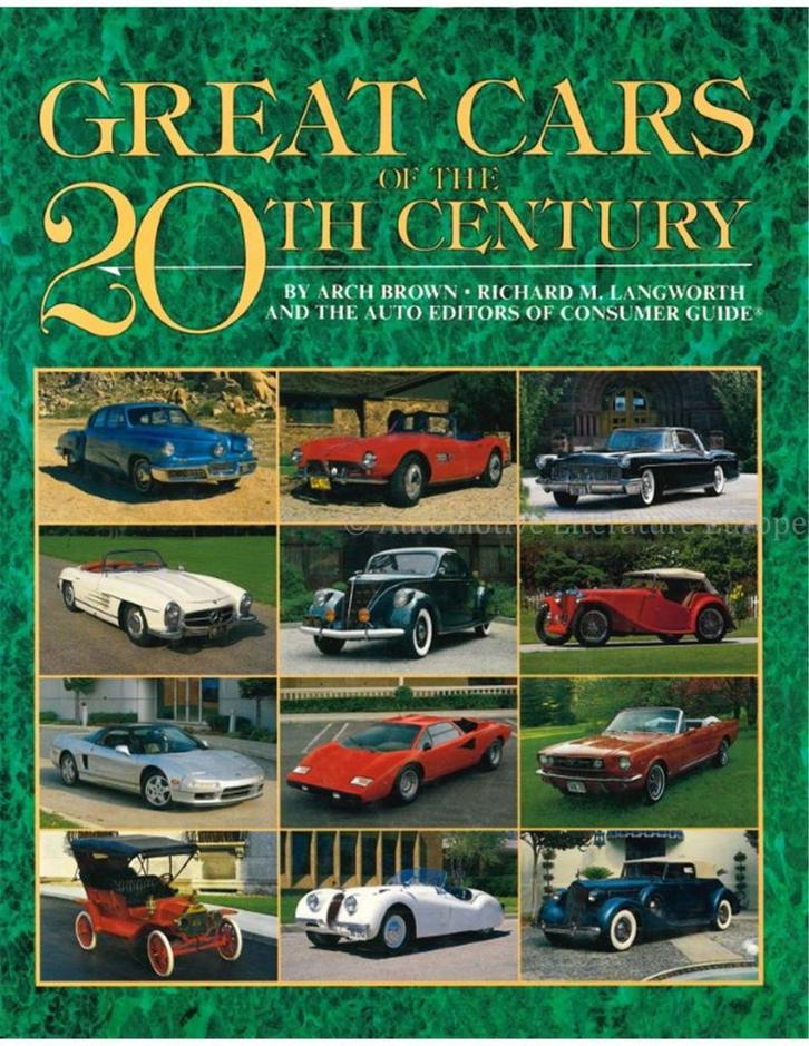GREAT CARS OF THE 20TH CENTURY, Boeken, Auto's | Boeken