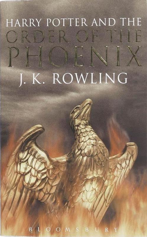 HARRY POTTER ADULT CVR 05 THE ORDER OF THE PHOENI, Boeken, Taal | Engels, Gelezen, Verzenden