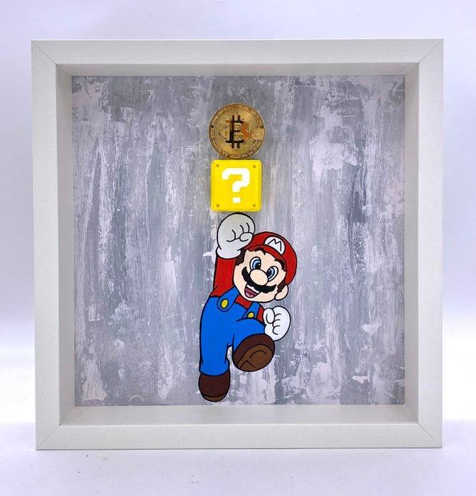 MVR - SuperMario Bitcoin, Antiek en Kunst, Kunst | Schilderijen | Modern