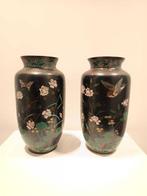 Cloisonnè Vazen Emaille Meiji Japan - Japan - 19e eeuw, Antiek en Kunst