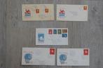 Nederland 1953/1959 - Selectie FDCs - tussen NVPH E12 en, Postzegels en Munten, Gestempeld