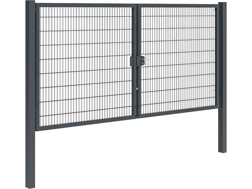 Dubbele tuinpoort | Professional | 400 cm breed, Tuin en Terras, Schuttingen, Minder dan 3 meter, Nieuw, IJzer, 1 tot 2 meter