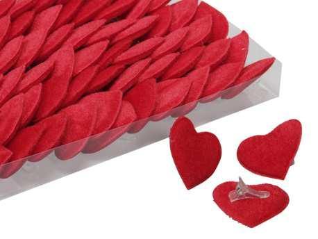Harten met clip, hartjes clip box 72 st valentijn of een, Hobby en Vrije tijd, Knutselen, Nieuw, Ophalen of Verzenden