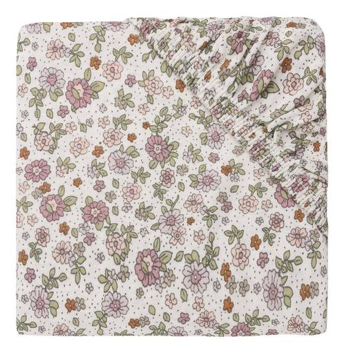 Jollein Jersey Retro Flowers 70 x 140/150 cm Junior, Kinderen en Baby's, Dekens, Slaapzakjes en Inbakerproducten, Nieuw, Verzenden