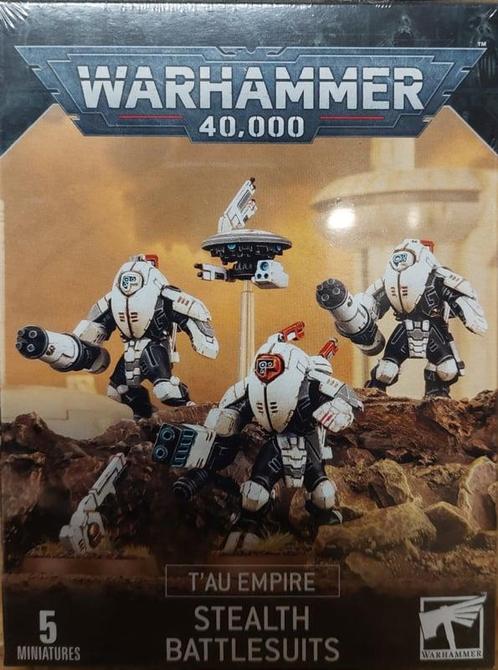 Tau Empire Stealth Suits (Warhammer Nieuw), Hobby en Vrije tijd, Wargaming, Nieuw, Ophalen of Verzenden