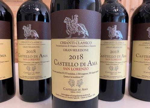 2018 Castello di Ama Gran Selezione San Lorenzo - Chianti, Verzamelen, Wijnen