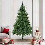 vidaXL Kerstboom met 300 LED met standaard Groen 210 cm PE, Diversen, Kerst, Verzenden, Nieuw
