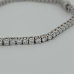Armband - 14 karaat Witgoud - 5.00ct. tw. Diamant, Sieraden, Tassen en Uiterlijk, Armbanden, Nieuw