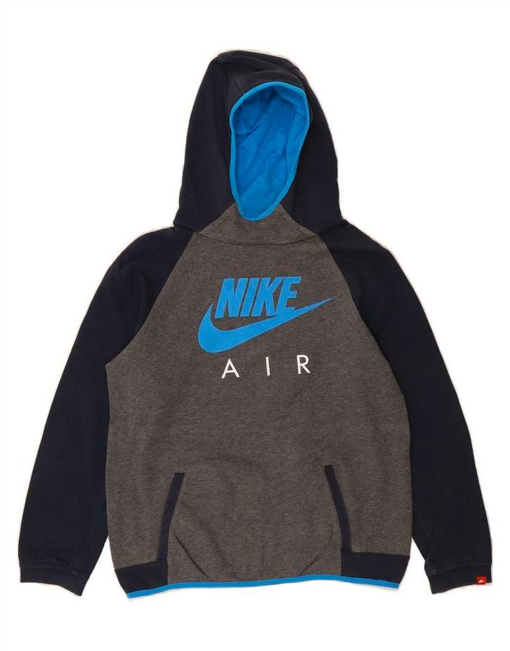 NIKE Boys Graphic Hoodie Jumper 13-14 Years XL  Grey, Kleding | Heren, Truien en Vesten, Verzenden