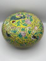 Large Chinese Famille-Rose Porcelain Circular Covered Box