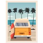 Schilderen op Nummer Set - Malibu Surfs-Up Camperbusje - inc, Hobby en Vrije tijd, Nieuw, Ophalen of Verzenden