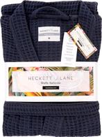 Tweedekans | Heckettlane Badjas Wafel - Kamerjas voor Dames, Ophalen of Verzenden, Zo goed als nieuw, Blauw