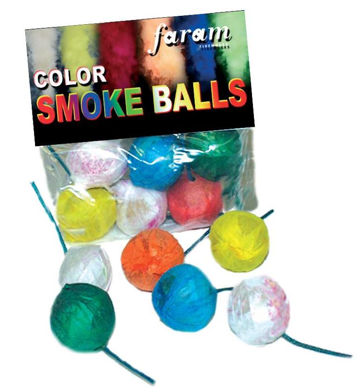 Rookballen (6st), Hobby en Vrije tijd, Feestartikelen, Nieuw, Ophalen of Verzenden