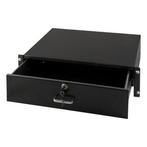 Lade voor Patchkast 19 inch | 3U (Afsluitbaar, Zwart), Verzenden, Nieuw