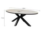 Salvador dining tuintafel ovaal 220x115xH75 cm polywood, Tuin en Terras, Tuintafels, Ophalen of Verzenden, Nieuw