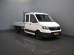 MAN TGE 3.180 DSG Aut. DC Dubbel Cabine BPM VRIJ! Open Laadb, Automaat, Stof, Gebruikt, Euro 6