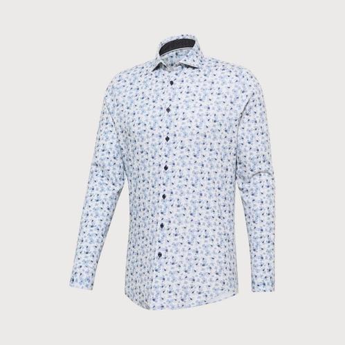 -40% Blue Industry  Blue Industry Overhemd jersey, bloemen m, Kleding | Heren, Overhemden, Blauw, Nieuw, Verzenden