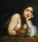 Deutsche Schule (XIX), nach Francesco Furini - Maria