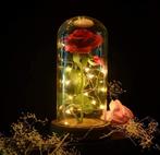 Kristallen Eeuwige roos onder LED, Diversen, Nieuw, Verzenden