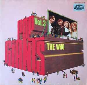 LP gebruikt - The Who - Pop Giants, Vol. 3, Cd's en Dvd's, Vinyl | Rock, Zo goed als nieuw, Verzenden