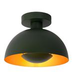Groene moderne plafonniere, Siemon, metaal, Ophalen of Verzenden, Nieuw, Metaal, Modern