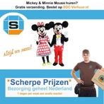 Huur, huren, Mickey en Minnie Mouse Disney kostuum, mascotte