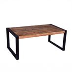 Salontafel Mangohout Britt 110 cm, 100 tot 150 cm, Verzenden, Nieuw, 50 tot 100 cm
