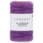 Katia Concept 50 Mohair Shades - 54 violet - Mohair Garen, Hobby en Vrije tijd, Breien en Haken, Ophalen of Verzenden, Nieuw