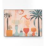 *WOONWINKEL* Urban Cotton Tunesian Samba Wandkleed In Frame, Huis en Inrichting, Woonaccessoires | Overige, Verzenden, Nieuw