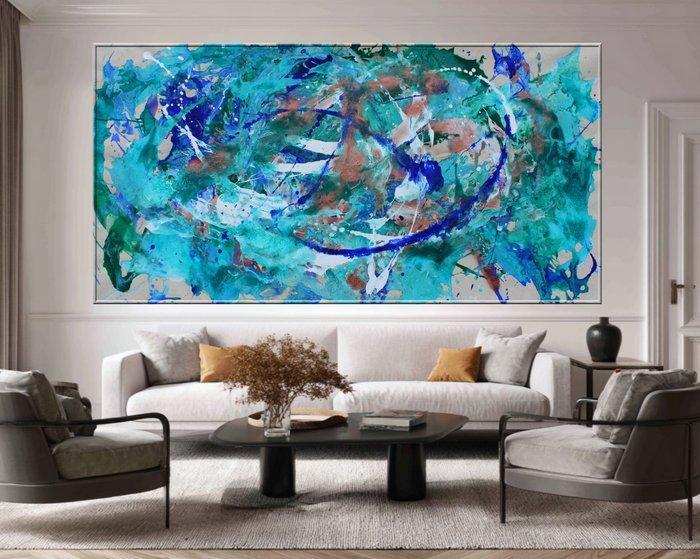 Karolina Glinkowska - The Earthy Vibrations, Antiek en Kunst, Kunst | Schilderijen | Modern