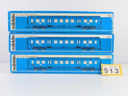 Märklin H0 - 4049 - Modeltrein personenwagen (3) - 3x, Hobby en Vrije tijd, Modeltreinen | H0