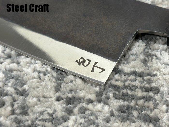 Keukenmes - Japanse cleaver - Premium Japanse stalen cleaver, Antiek en Kunst, Antiek | Keukenbenodigdheden