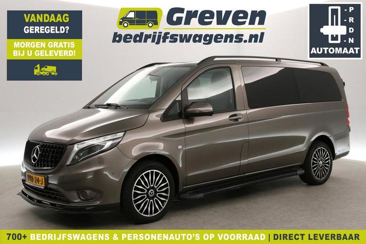 Zakelijke Lease |  Mercedes-Benz Vito 116 CDI 164PK Lang, Auto's, Bestelauto's, Onderhoudsboekje, Lease, Automaat, Bruin, Mercedes-Benz