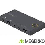 StarTech.com 2 Port Hybride USB-A + HDMI & USB-C KVM Switch, Computers en Software, Netwerk switches, Verzenden, Nieuw