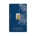 1 gram goudbaar Pamp Suisse Fortuna, Postzegels en Munten, Edelmetalen en Baren, Verzenden