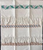 6 Asciugamani in lino grezzo e cotone - naturale - eco