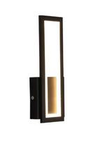 Moderne LED Wandlamp – 16W Zwart Acryl, Warm Wit 3000K, Huis en Inrichting, Lampen | Wandlampen, Verzenden, Nieuw