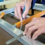 Silverline Krasnaald - gehard staal - dubbele punt recht..., Doe-het-zelf en Verbouw, Gereedschap | Handgereedschap, Ophalen of Verzenden