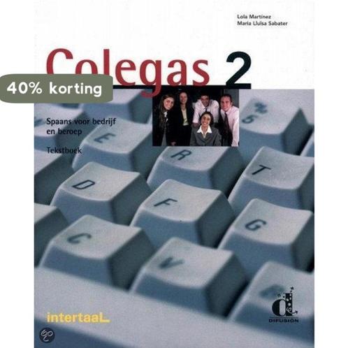 Tekstboek Colegas 2 9789054513452 L. Martinez, Boeken, Overige Boeken, Gelezen, Verzenden