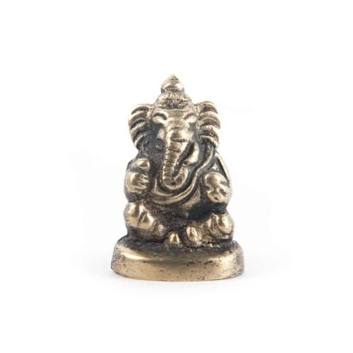 Minibeeldje Ganesha Zittend (3 cm), Verzamelen, Beelden en Beeldjes, Nieuw, Verzenden