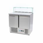 Pizzawerkbank - 90 cm - 2 Deuren - 5 x 1/6 GN - incl. Glazen, Zakelijke goederen, Horeca | Keukenapparatuur, Verzenden, Nieuw in verpakking