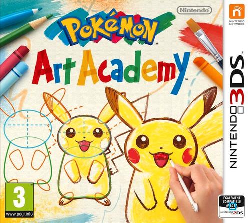 3DS Pokemon Art Academy, Spelcomputers en Games, Games | Nintendo 2DS en 3DS, Zo goed als nieuw, Verzenden